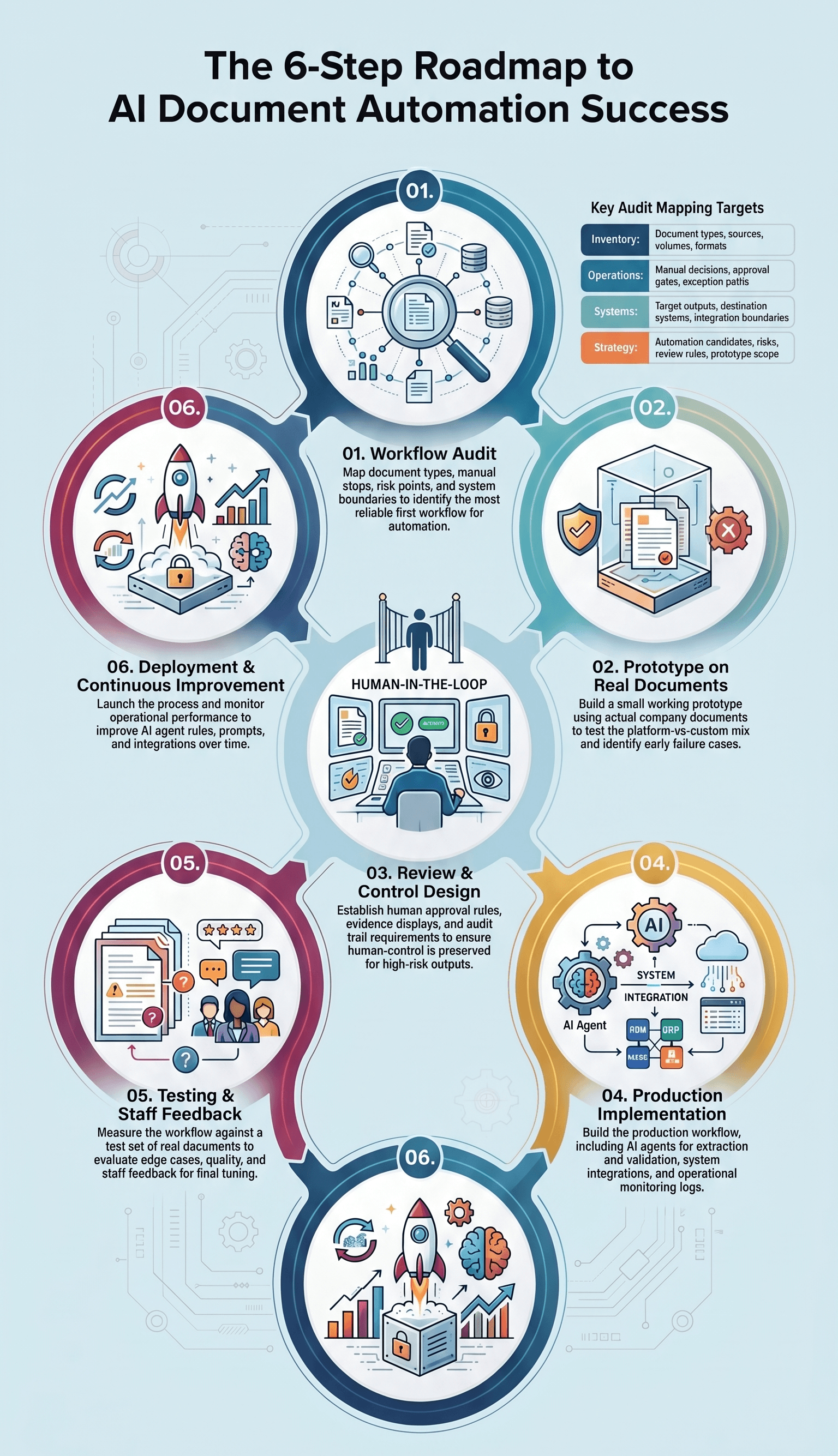 AI document automation roadmap example